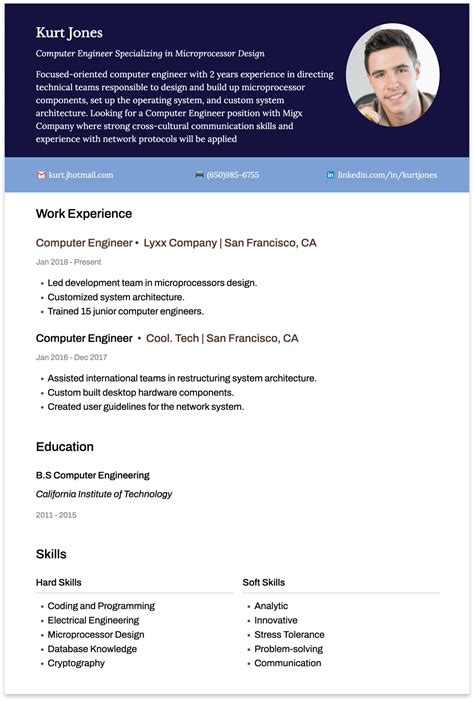 Computer Engineering Resume (with Sample) | CakeResume