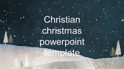 Christian Christmas Powerpoint Template – MasterBundles