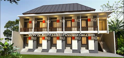 Desain Kos Bp Lasmawan luas 220m2 - ArtCon Bali