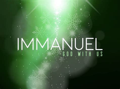 Message: “Immanuel: God With Us” from Steve Adamson – Faith AG