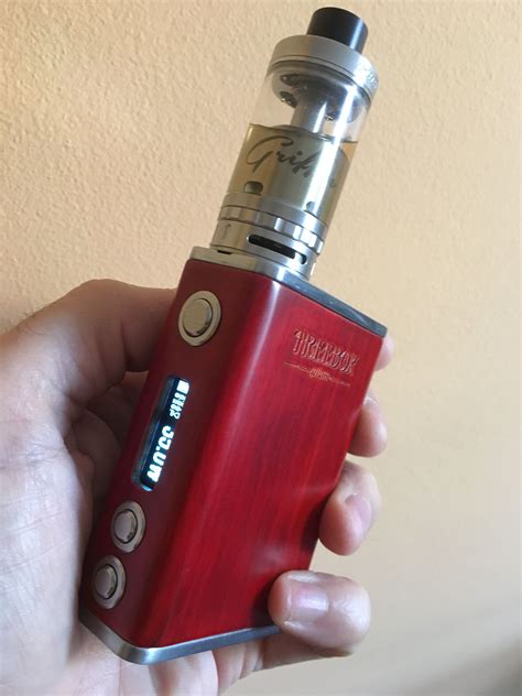 SMOK TREEBOX PLUS (mod) real wood & GRIFFIN 25 RTA... I'm in love ...