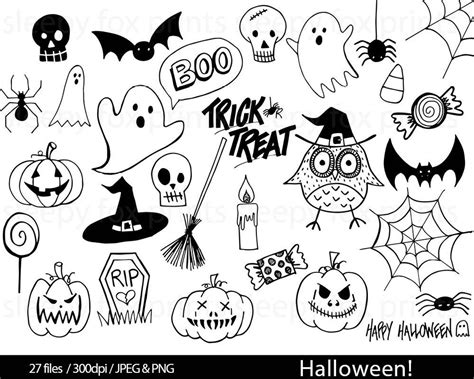 This item is unavailable | Etsy | Halloween art, Halloween clipart, Halloween clips