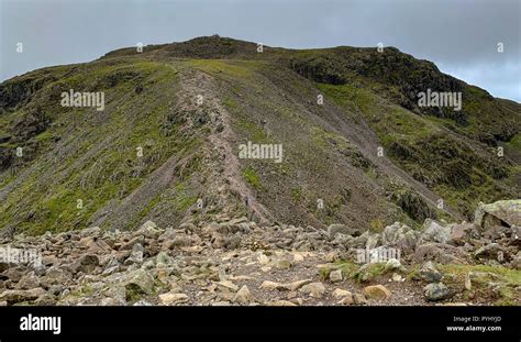 Scafell Pike Summit Stock Photo - Alamy