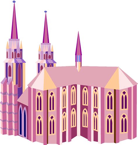 Download #FFFF00 Pink Fairy Tale Castle SVG | FreePNGImg