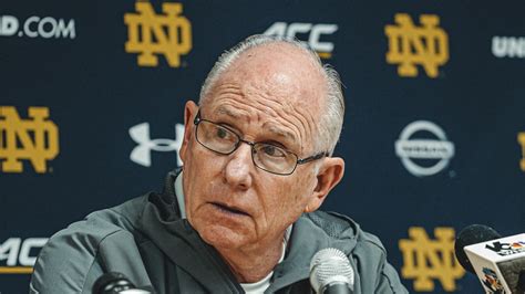 ISD Video | Miami coach Jim Larrañaga Post-Notre Dame | Irish Sports Daily