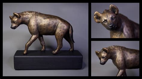 Hyena sculpture by PantheraSculptures on DeviantArt