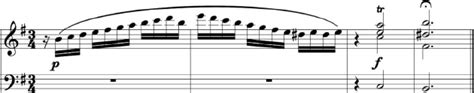 An example of a Phrygian cadence from J.S. Bach’s Brandenburg Concerto ...