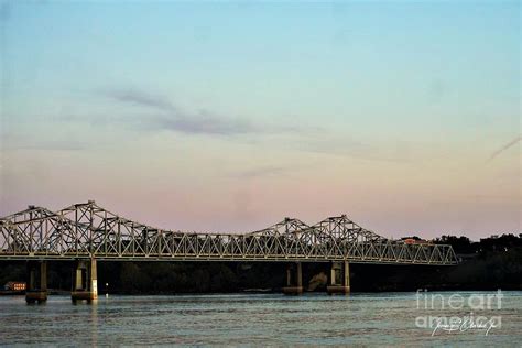 Mississippi River Bridges Photograph by Jimmy Clark - Fine Art America