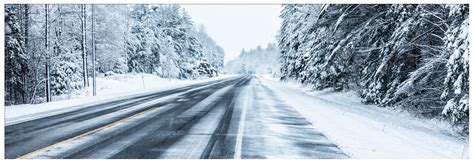 Winter Scenic Drives; Safety While You Drive