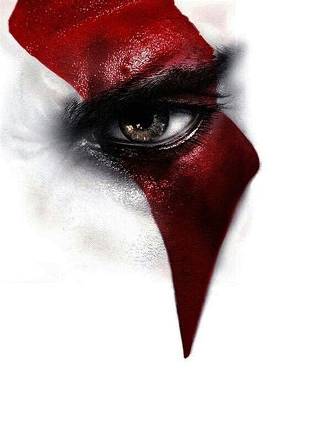 Kratos face | Kratos God of war | Pinterest | God of War, Kratos god of ...