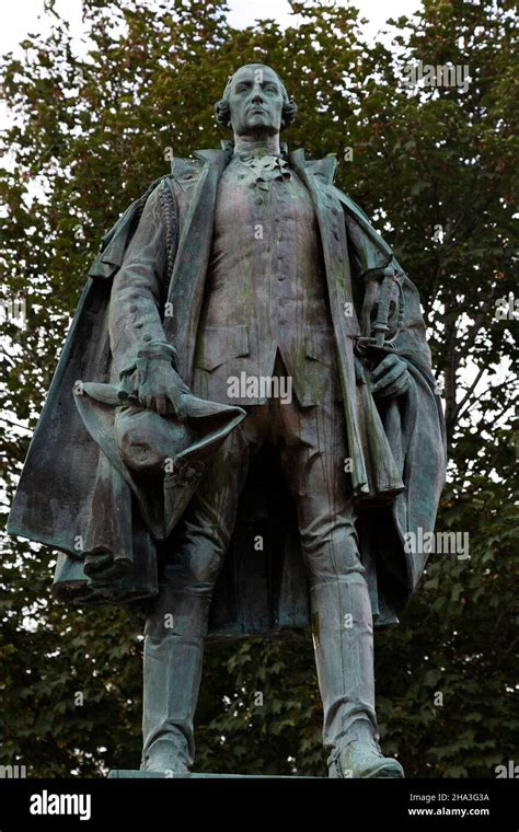 Statue of Edward Cornwallis (1713 - 1776) in Halifax, Nova Scotia ...