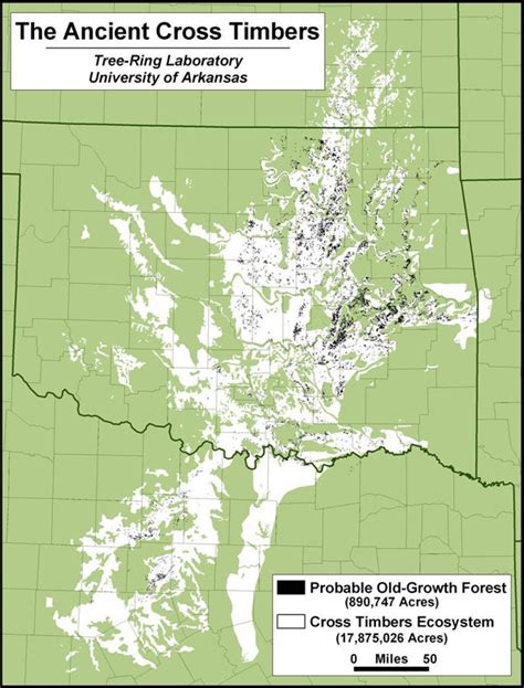 Map | The Ancient Cross Timbers Consortium