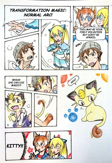 Meowth TF by lampwick-1940 on DeviantArt | Furry tf, Pokemon comics, Pokemon fan art