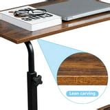 Ktaxon Laptop Table Adjustable Height Standing Computer Desk Portable Stand Up Work Station Cart ...