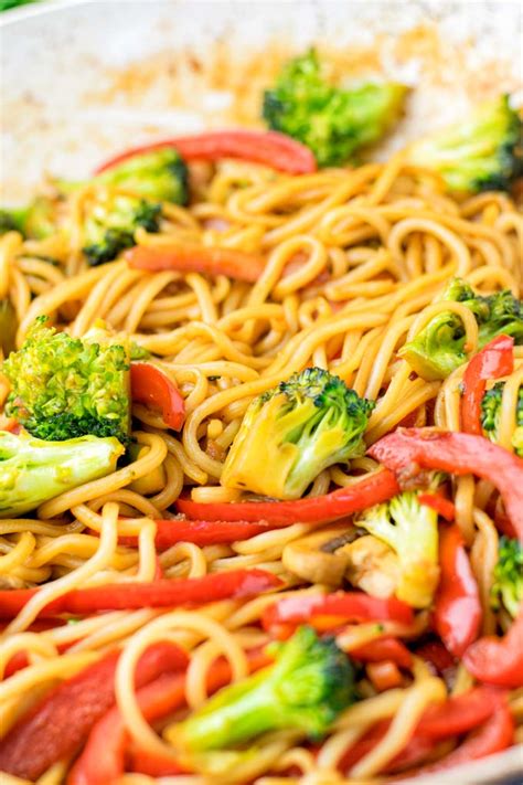 Stir Fry Noodles [vegan, one pot] - Contentedness Cooking