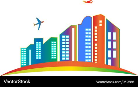 City logo Royalty Free Vector Image - VectorStock