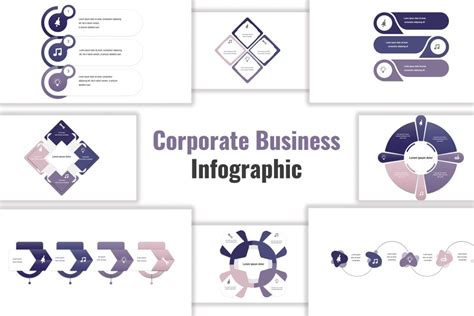 Free Corporate Business Infographic Template - PowerPoint - PPT & Google Slides Download