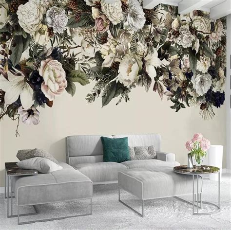 Floral Mural Wallpaper Australia