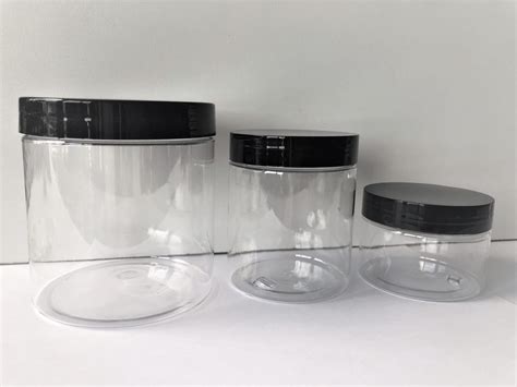 Plastic Jar 250 ml (8 oz) with Cap and Liners – RocketRobin.ca