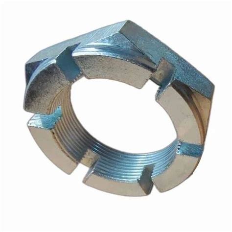 Stainless Steel Broaching UNITED / Thin Castellated Slotted Nut / IS ...