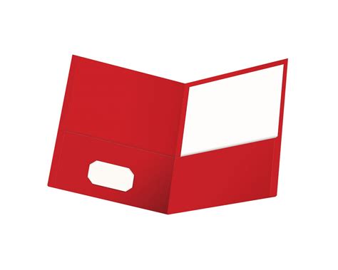 Red Folder Clip Art