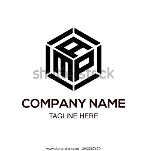 Amp Logo Letter Stock Vector (Royalty Free) 1042287670