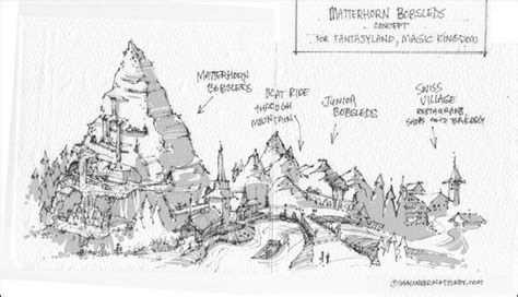 east coast matterhorn concept by imagineeringdisney.com Walt Disney ...