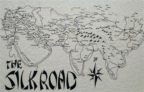 Silk Road Map - Etsy