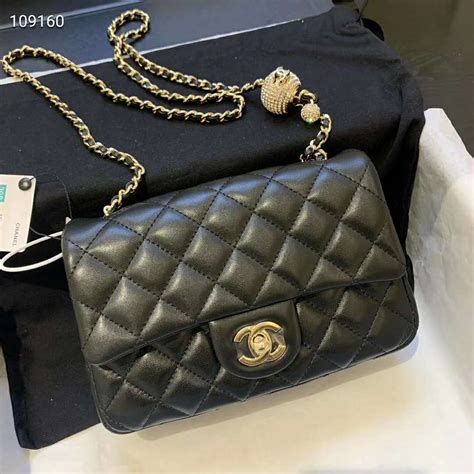 Chanel Women Flap Bag Lambskin & Gold-Tone Metal-Black - LULUX