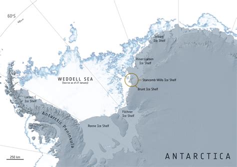 Ross Ice Shelf Map