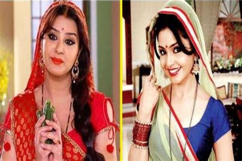 When Bhabi Ji Ghar Par Hai! actresses Shilpa Shinde and Shubhangi Atre bumped into each other ...