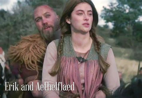 Erik and Aethelflaed from The Last Kingdom | The last kingdom, The last kingdom series, Show photos