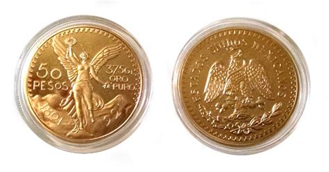 Mexico 50 Pesos Gold Replica Coin