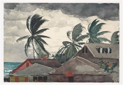 Hurricane, Bahamas (1898-99) by Winslow Homer – Artchive