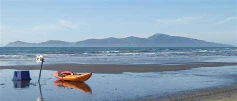 Fishing with long line from Paekakariki beach NZ. | Beach, Island, Outdoor