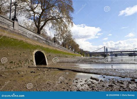 River Westbourne Outlet Into The Thames Royalty Free Stock Photos ...