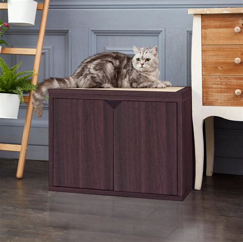 Way Basics Eco Friendly Cat Litter Box Enclosure - Walmart.com