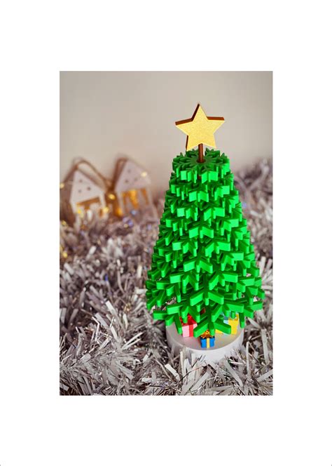 Snowflake Christmas Tree by Pixel Printz | Download free STL model | Printables.com