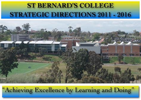 Download the PDF - St Bernard's College