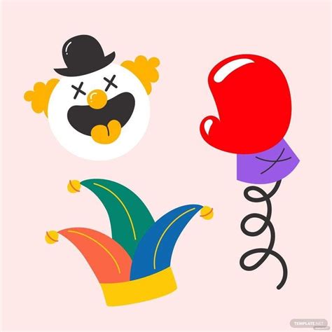 April Fools' Day Clipart Vector in EPS, Illustrator, JPG, PSD, PNG, SVG ...