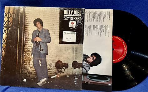 BILLY JOEL VINYL LP 52nd Street 1978 Columbia FC=35609 VINTAGE SHRINK ...