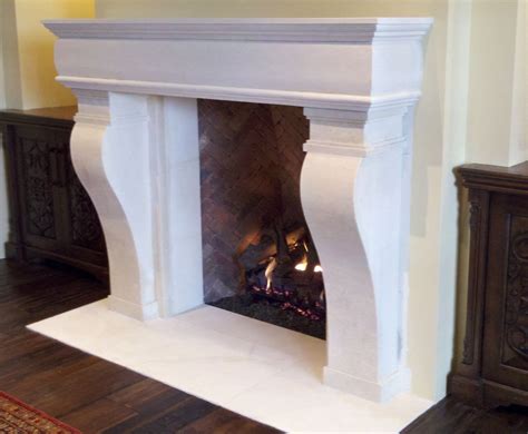 Contemporary Limestone Fireplace Surrounds – Fireplace Guide by Linda