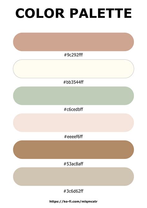 Aesthetic Color Palette Guide - Ielky16's Ko-fi Shop - Ko-fi ️ Where creators get support from ...