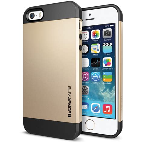 Spigen Slim Armor Case for iPhone 5/5s SGP10604 B&H Photo Video