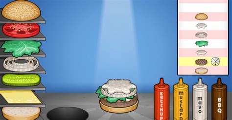 Papa's Burgeria - Play it Online at Coolmath Games