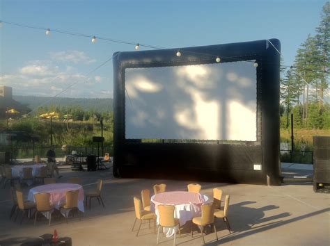 Outdoor Movie Screen Rental | Drive-In Movie Theaters | Seattle | Portland | Washington State ...