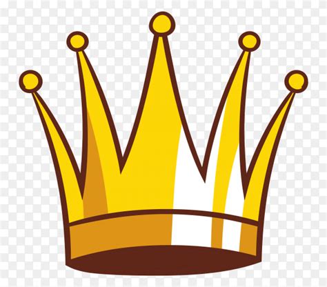 Cartoon illustration of crown icon on transparent background PNG - Similar PNG