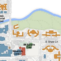 MSU Campus Map Printable