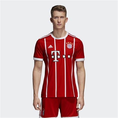 adidas FC Bayern Munich Home Jersey - Red | adidas Regional