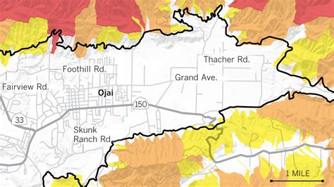 Maps show the mudslide and debris flow threat from the Thomas fire - Rancho Santa Fe Review